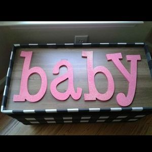 Wood letters from hobby lobby